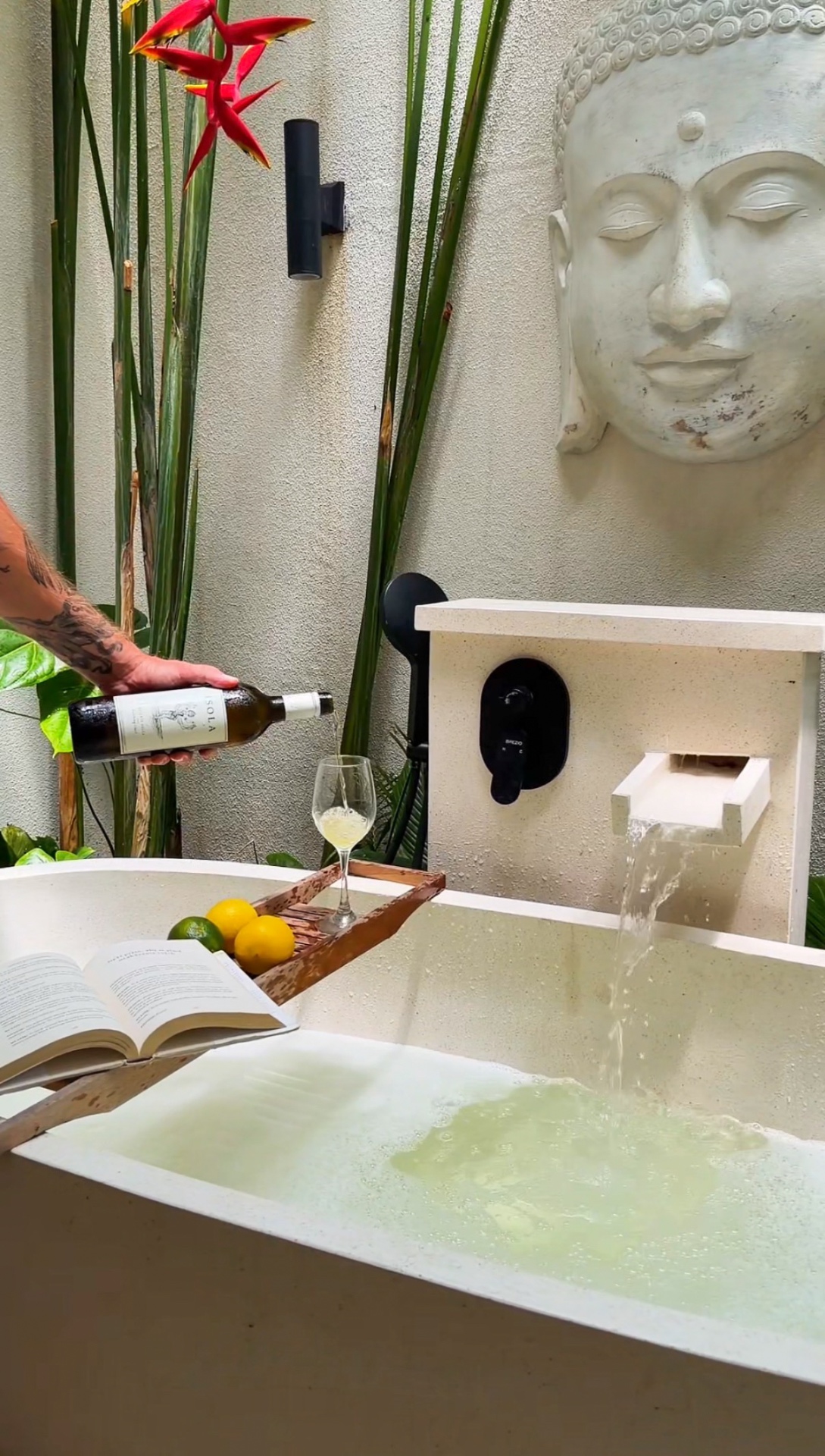 Outdoor bath